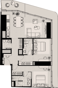 2 BEDROOM