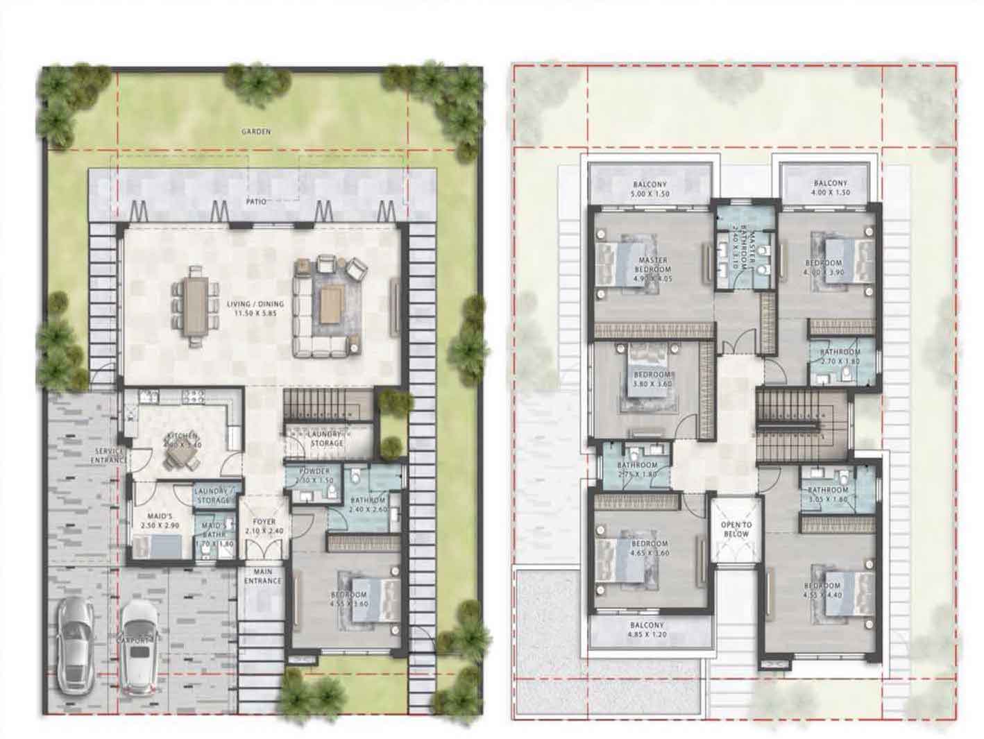 6‑Bedroom Villa