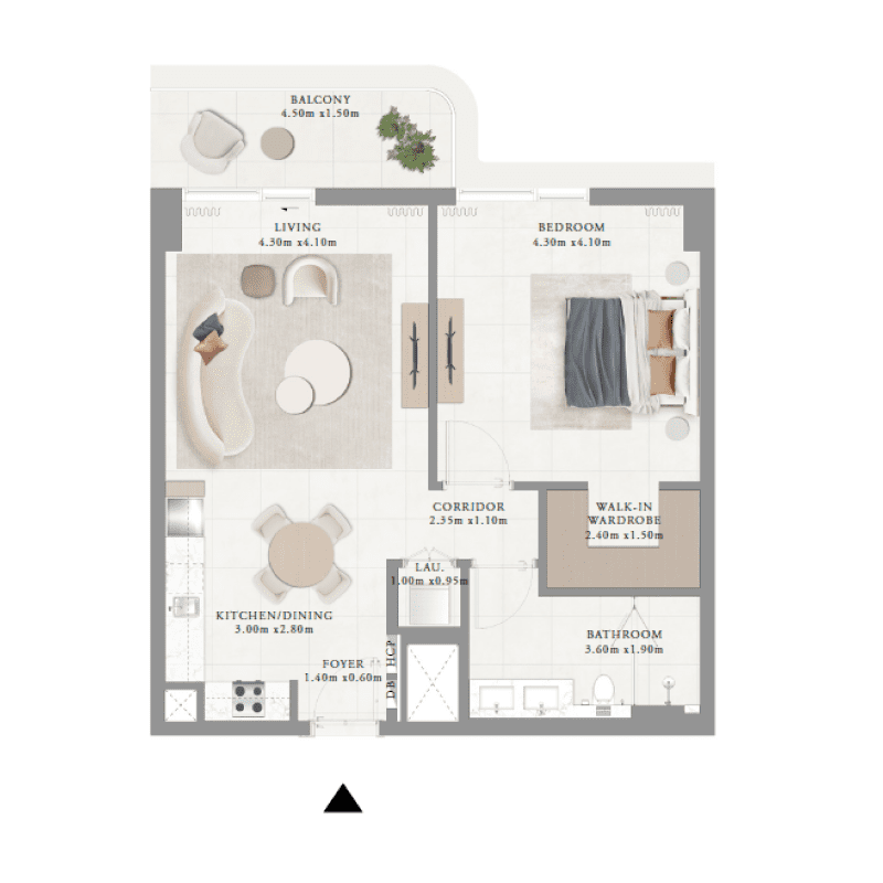 1Bedrooms